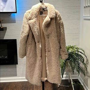 NWT Primark Teddy Coat